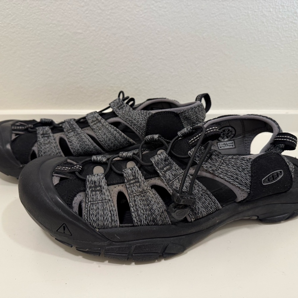 Keen Black and Gray Outdoor Sandals